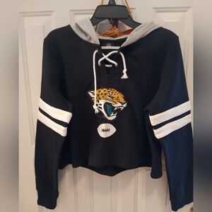 NFL Jacksonville Jaguars Women's Crop Hoodie, NWT